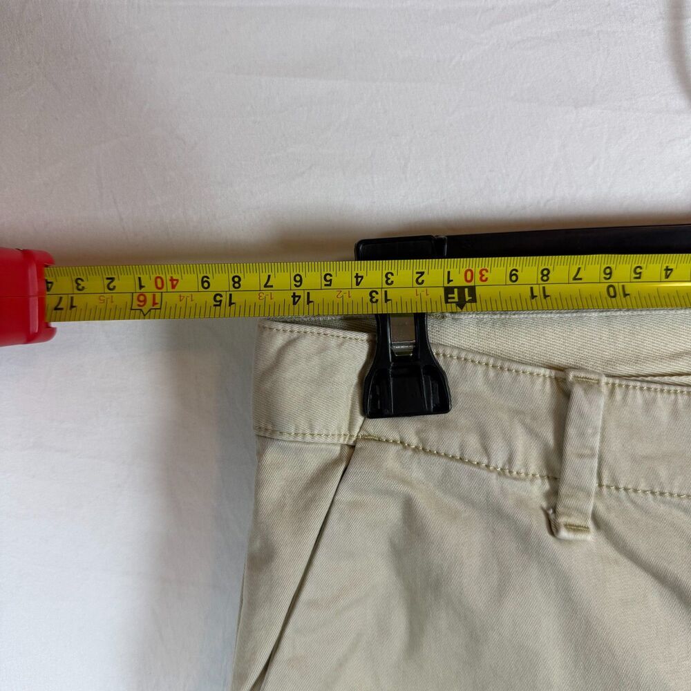 GAP Khaki Chino Pants Straight Leg Stretch Size 0 - Picture 6 of 8